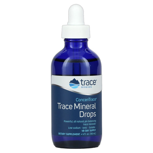 Trace Minerals ®-ConcenTrace-Trace Mineral Drops-4 fl oz (118 ml)