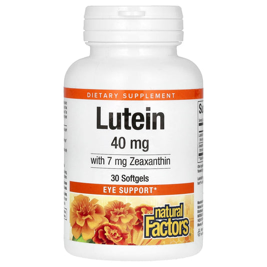 Natural Factors-Lutein-40 mg-30 Softgels