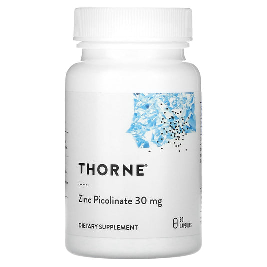 Thorne-Zinc Picolinate-30 mg-60 Capsules