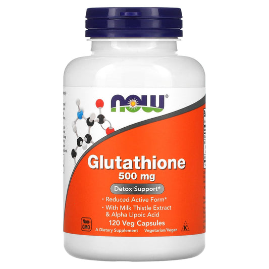 NOW Foods-Glutathione-500 mg-120 Veg Capsules