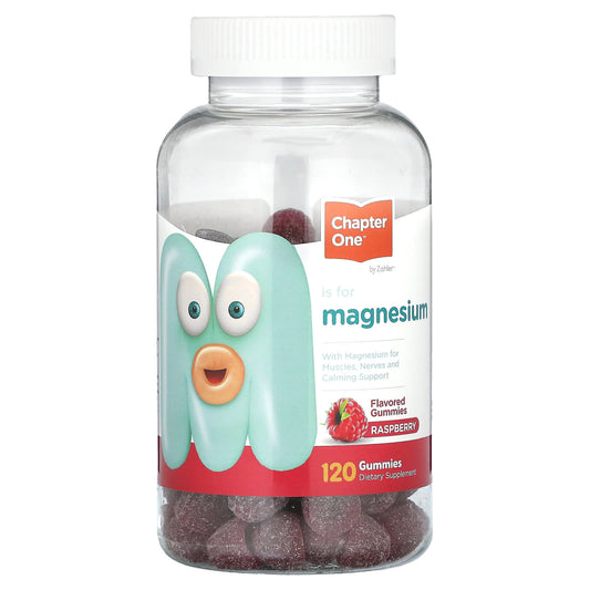 Chapter One-Magnesium Gummies-Raspberry-120 Gummies