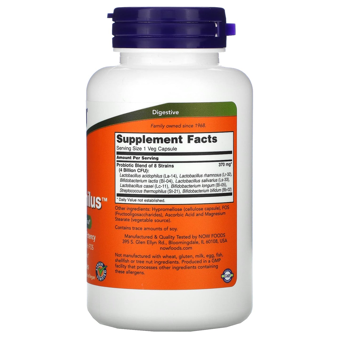 NOW Foods, Gr8-Dophilus, 120 Veg Capsules