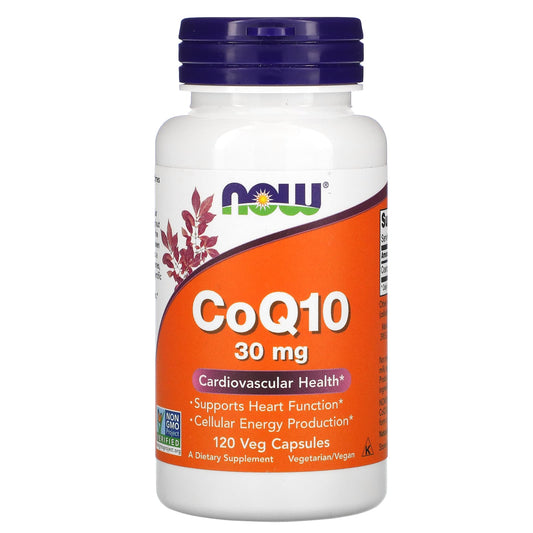 NOW Foods-CoQ10-30 mg-120 Veg Capsules