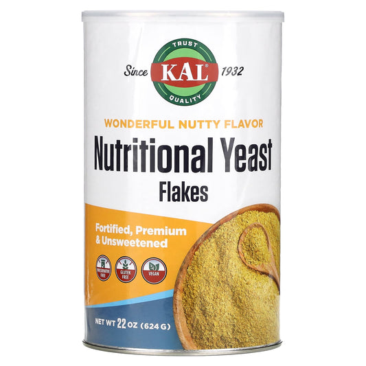 KAL-Nutritional Yeast Flakes-Wonderful Nutty-22 oz (624 g)