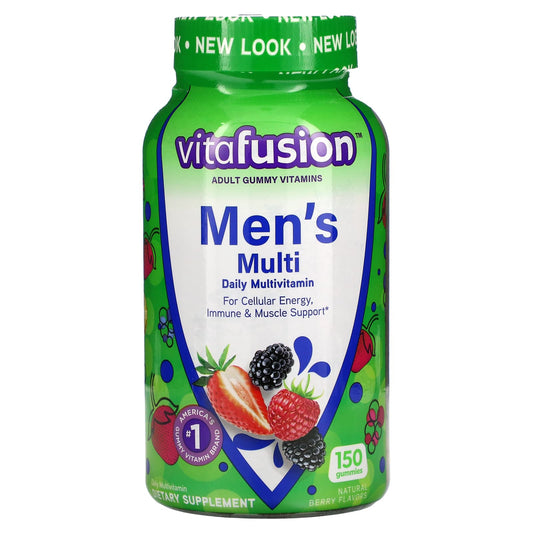 VitaFusion-Men's Multi-Daily Multivitamin-Natural Berry-150 Gummies