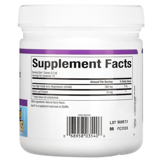 Natural Factors, Stress-Relax, Magnesium Citrate, Berry Drink Mix, 8.8 oz (250 g)