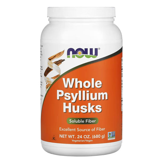 NOW Foods-Whole Psyllium Husks-24 oz (680 g)