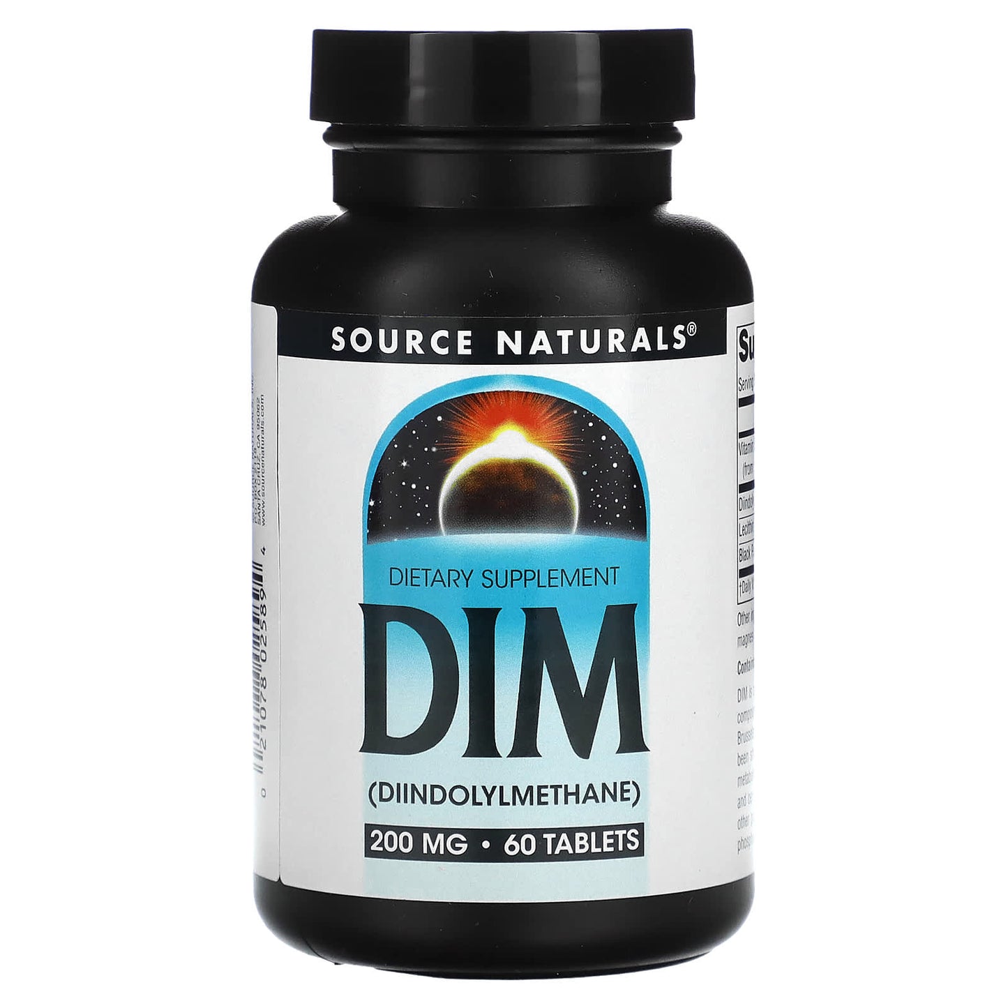 Source Naturals-DIM-200 mg-60 Tablets