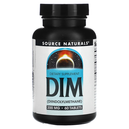 Source Naturals-DIM-200 mg-60 Tablets