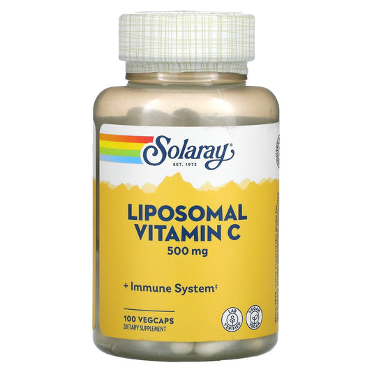 Solaray-Liposomal Vitamin C-500 mg-100 VegCaps