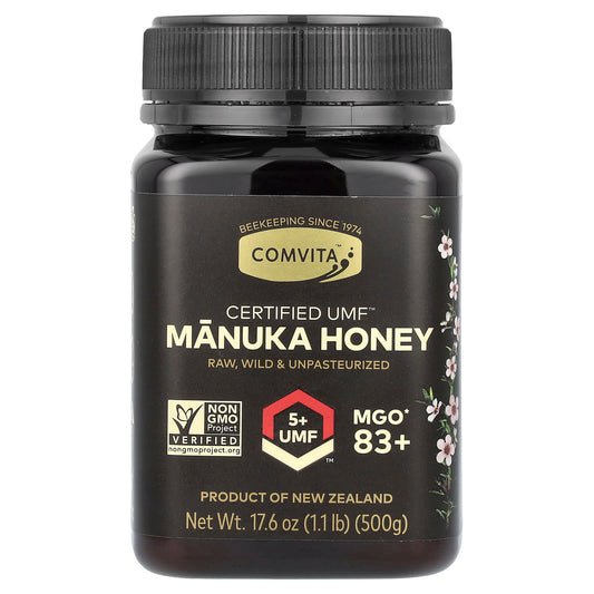 Comvita-Manuka Honey-Raw-Wild & Unpasteurized-1.1 lb (500 g)