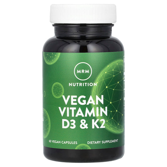 MRM Nutrition-Vegan Vitamin D3 & K2-60 Vegan Capsules