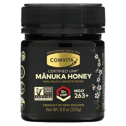 Comvita-Raw Manuka Honey-Certified UMF  10+ (MGO 263+)-8.8 oz (250 g)