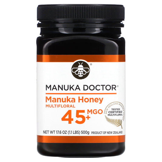 Manuka Doctor-Manuka Honey Multifloral-MGO 45+-1.1 lbs (500 g)