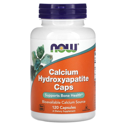 NOW Foods-Calcium Hydroxyapatite Caps-120 Capsules
