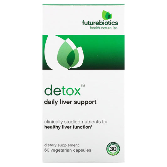 Futurebiotics-Detox-Daily Liver Support-60 Vegetarian Capsules