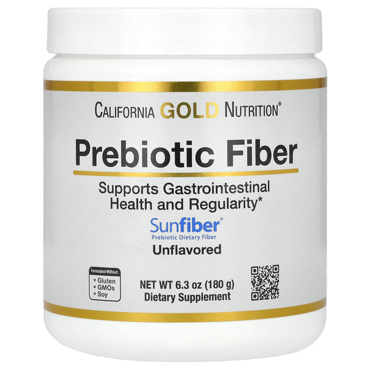 California Gold Nutrition-Prebiotic Fiber-6.3 oz (180 g)