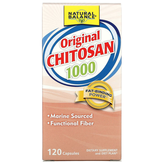 Natural Balance-Original Chitosan-1,000 mg-120 Capsules (250 mg per Capsule)