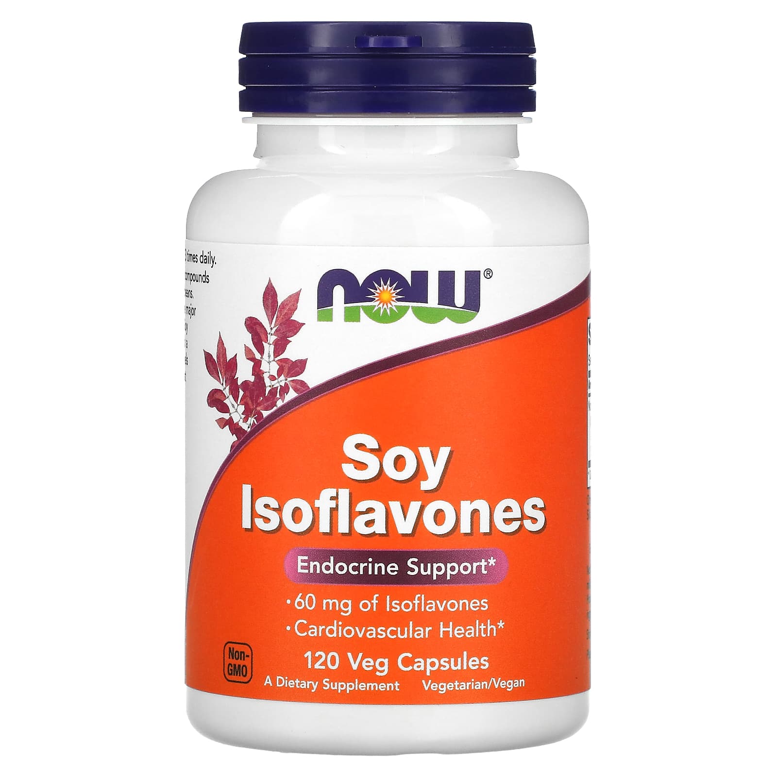 NOW Foods-Soy Isoflavones-120 Veg Capsules