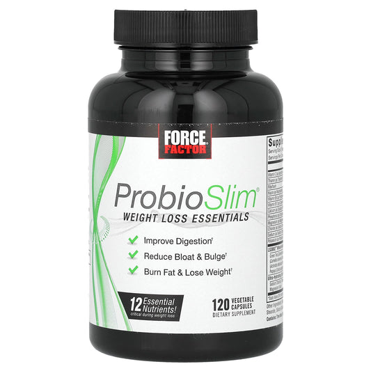 Force Factor-ProbioSlim-Weight Loss Essentials-120 Vegetable Capsules