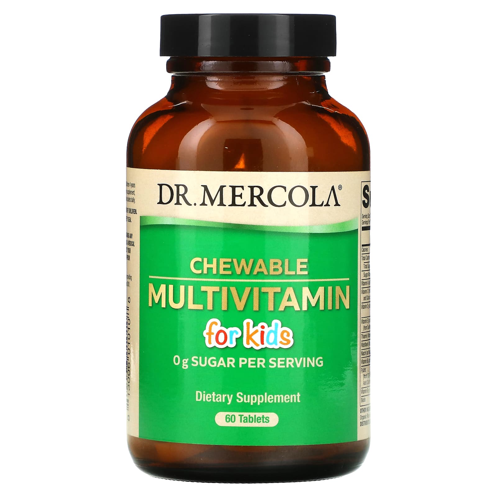 Dr. Mercola-Chewable Multivitamin for Kids-60 Tablets