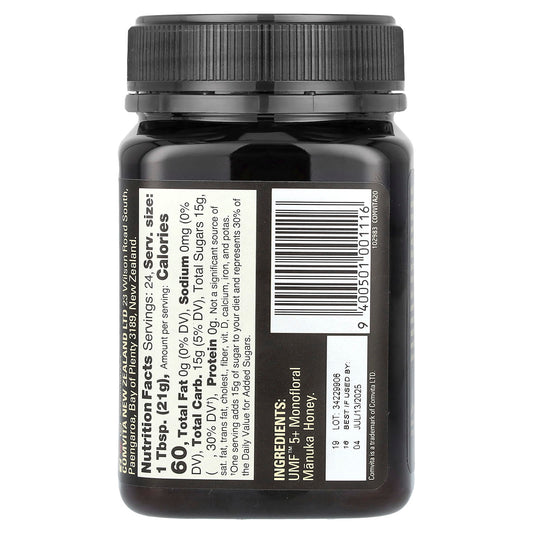 Comvita, Manuka Honey, Raw, Wild & Unpasteurized, 1.1 lb (500 g)