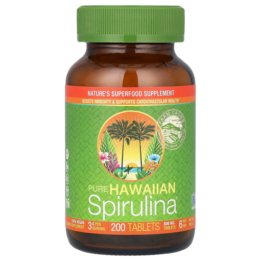 Nutrex Hawaii-Pure Hawaiian Spirulina-200 Tablets