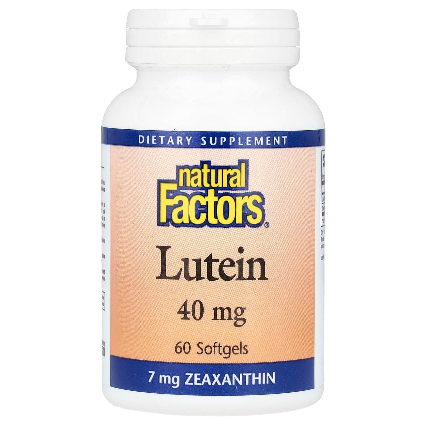 Natural Factors-Lutein-40 mg-60 Softgels