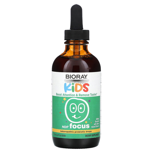 Bioray-Kids-NDF Focus-Citrus-4 fl oz (118 ml)