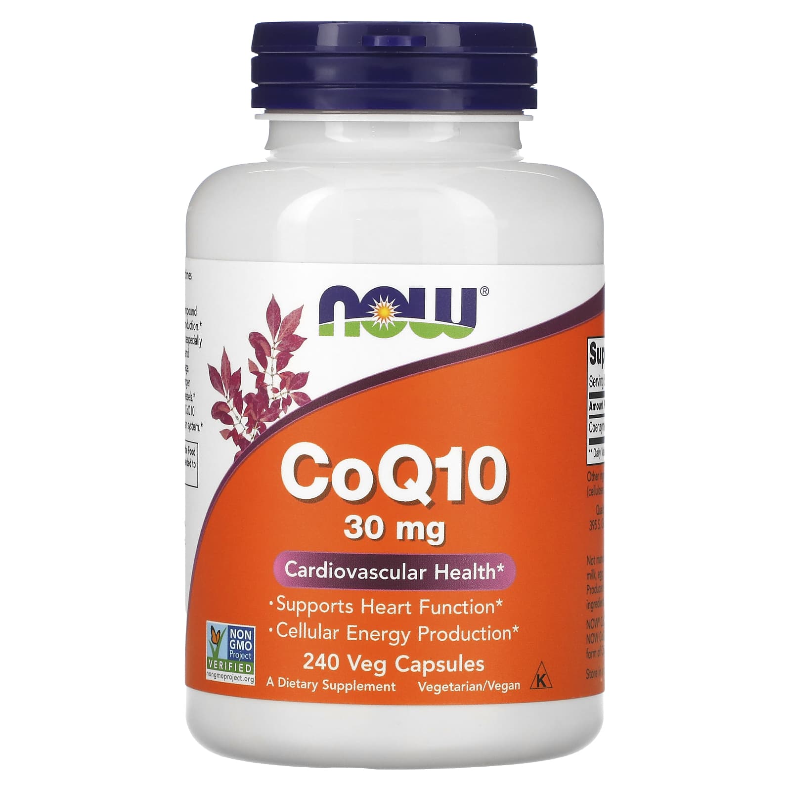 NOW Foods-CoQ10-30 mg-240 Veg Capsules