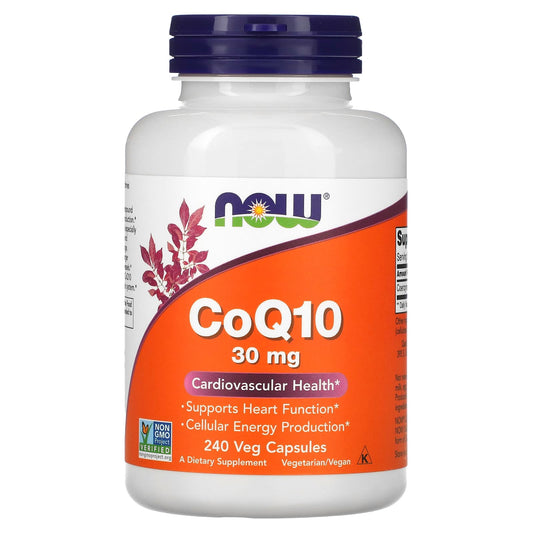 NOW Foods-CoQ10-30 mg-240 Veg Capsules