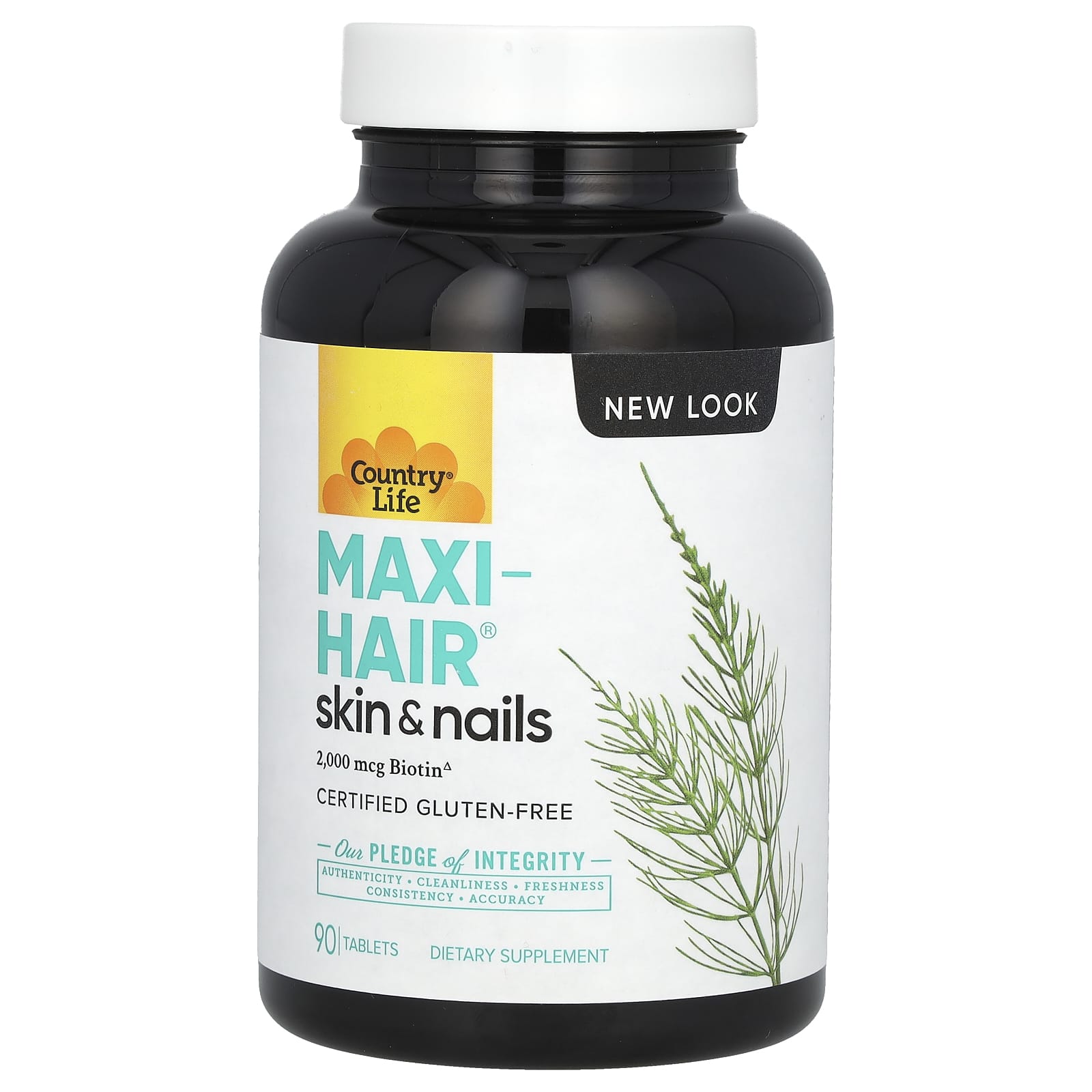 Country Life-Maxi-Hair-Skin & Nails-90 Tablets