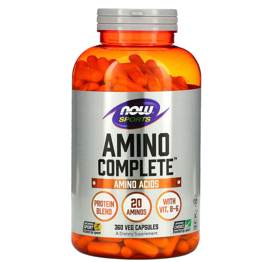 NOW Foods-Sports-Amino Complete-360 Veg Capsules