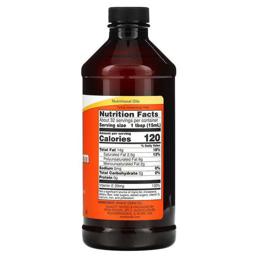NOW Foods, Wheat Germ Oil, 16 fl oz (473 ml)