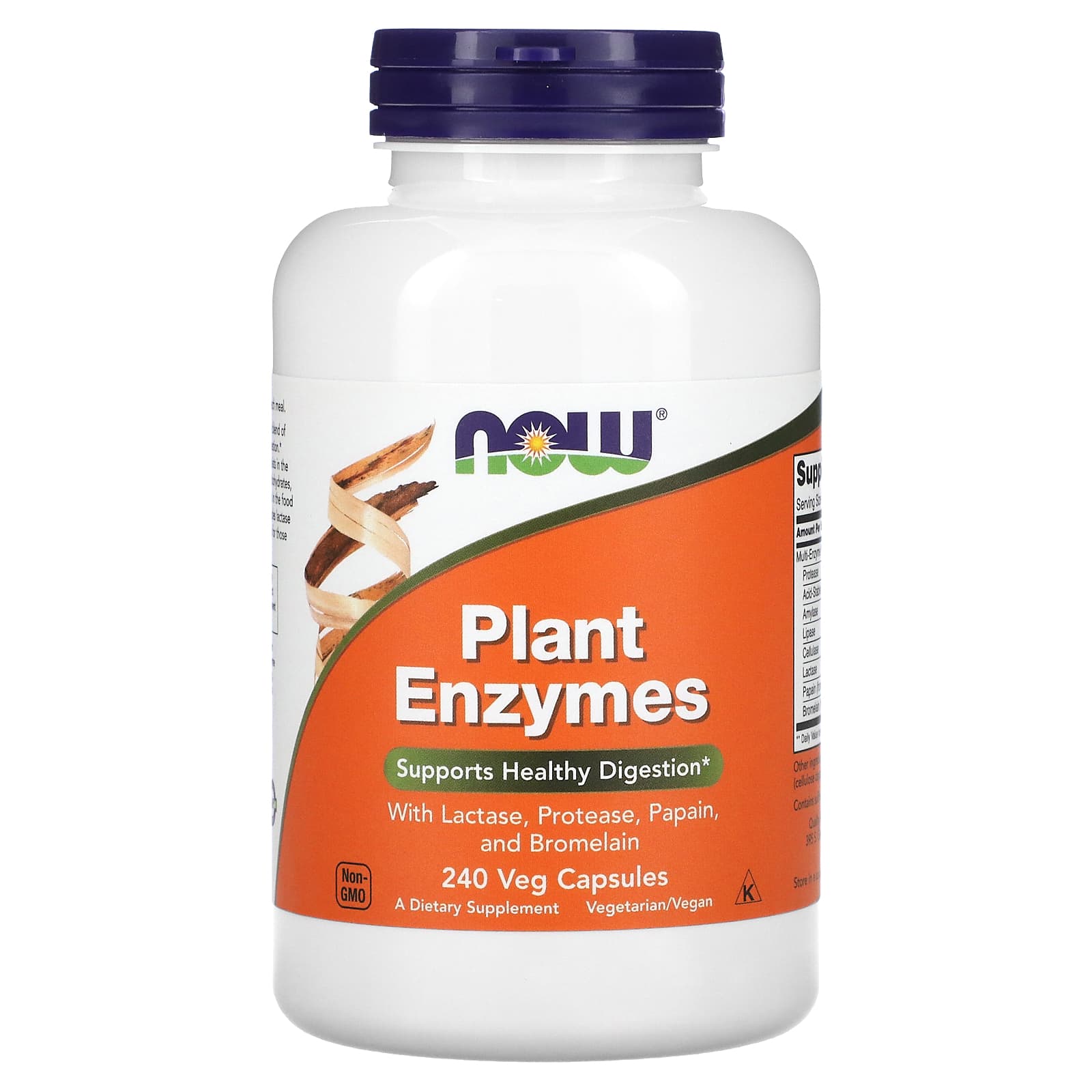 NOW Foods-Plant Enzymes-240 Veg Capsules