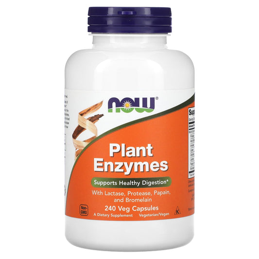 NOW Foods-Plant Enzymes-240 Veg Capsules