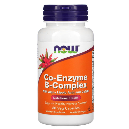 NOW Foods-Co-Enzyme B-Complex-60 Veg Capsules