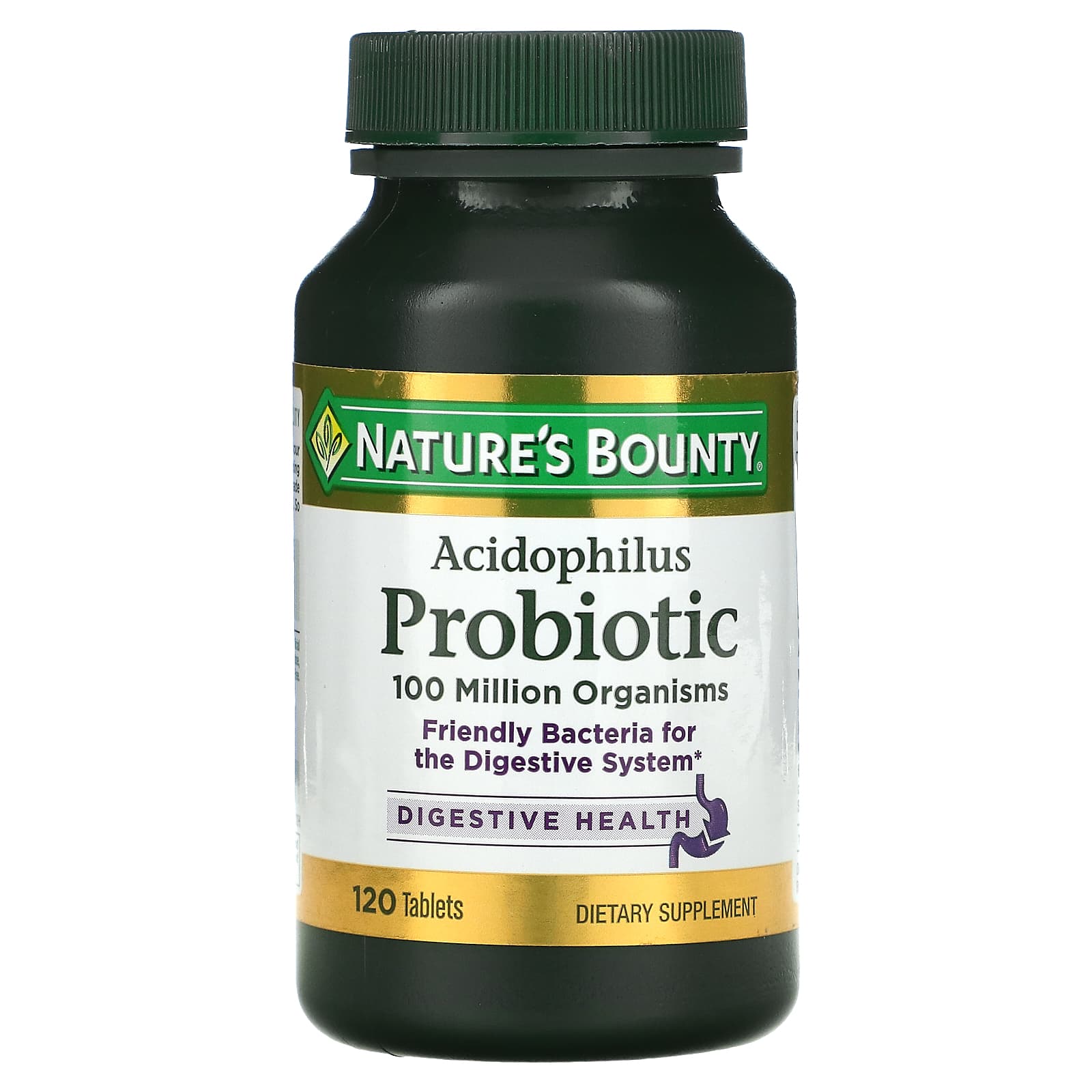Nature's Bounty-Acidophilus Probiotic-120 Tablets