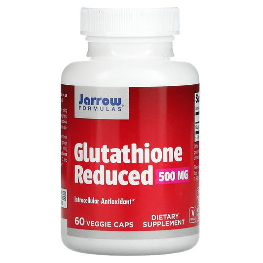 Jarrow Formulas-Glutathione Reduced-500 mg-60 Veggie Caps