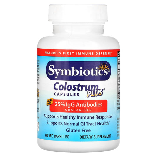 Symbiotics-Colostrum Plus-60 Veg Capsules