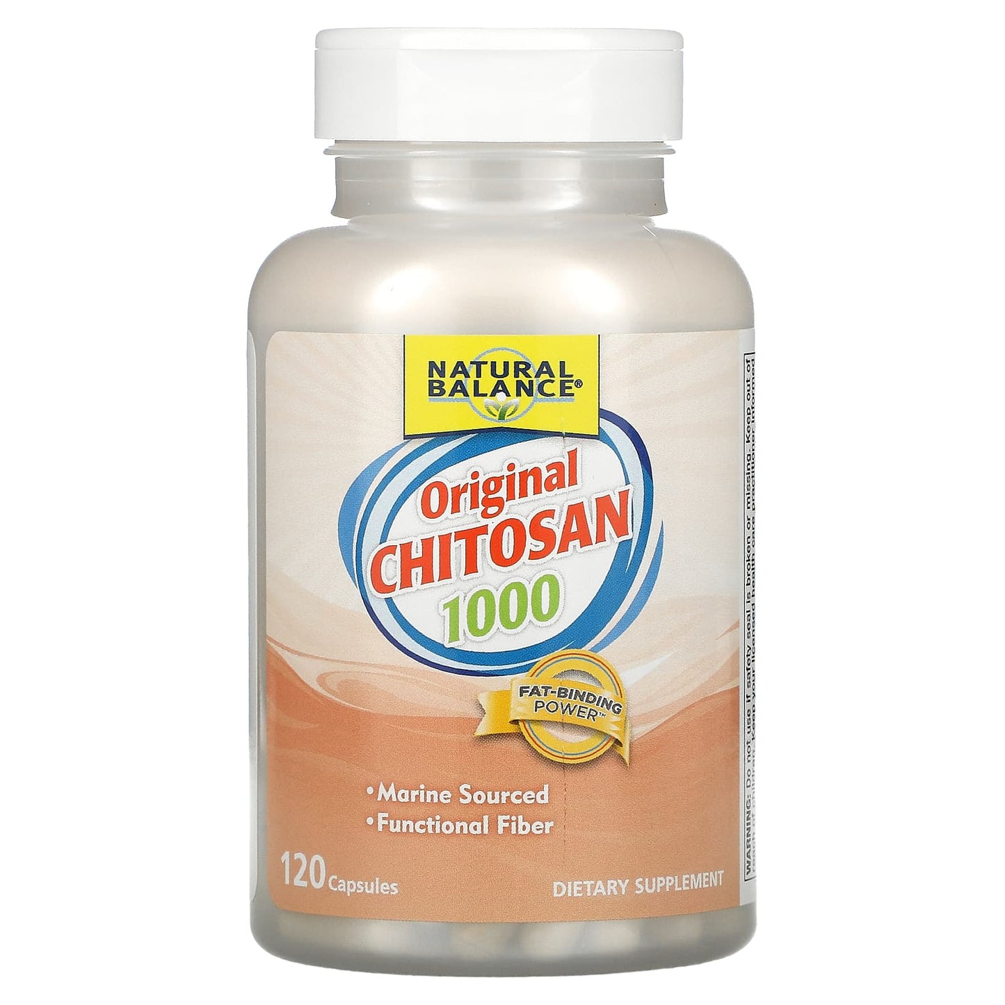Natural Balance, Original Chitosan, 1,000 mg, 120 Capsules (250 mg per Capsule)