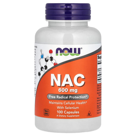 NOW Foods-NAC with Selenium-100 Capsules
