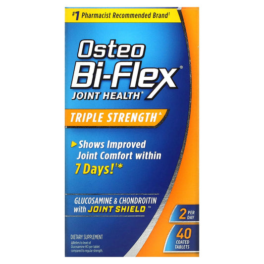 Osteo Bi-Flex-Joint Health-Triple Strength-40 Coated Tablets