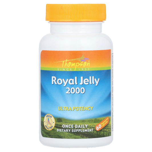 Thompson-Royal Jelly-Ultra Potency-2,000 mg-60 Vegetarian Capsules
