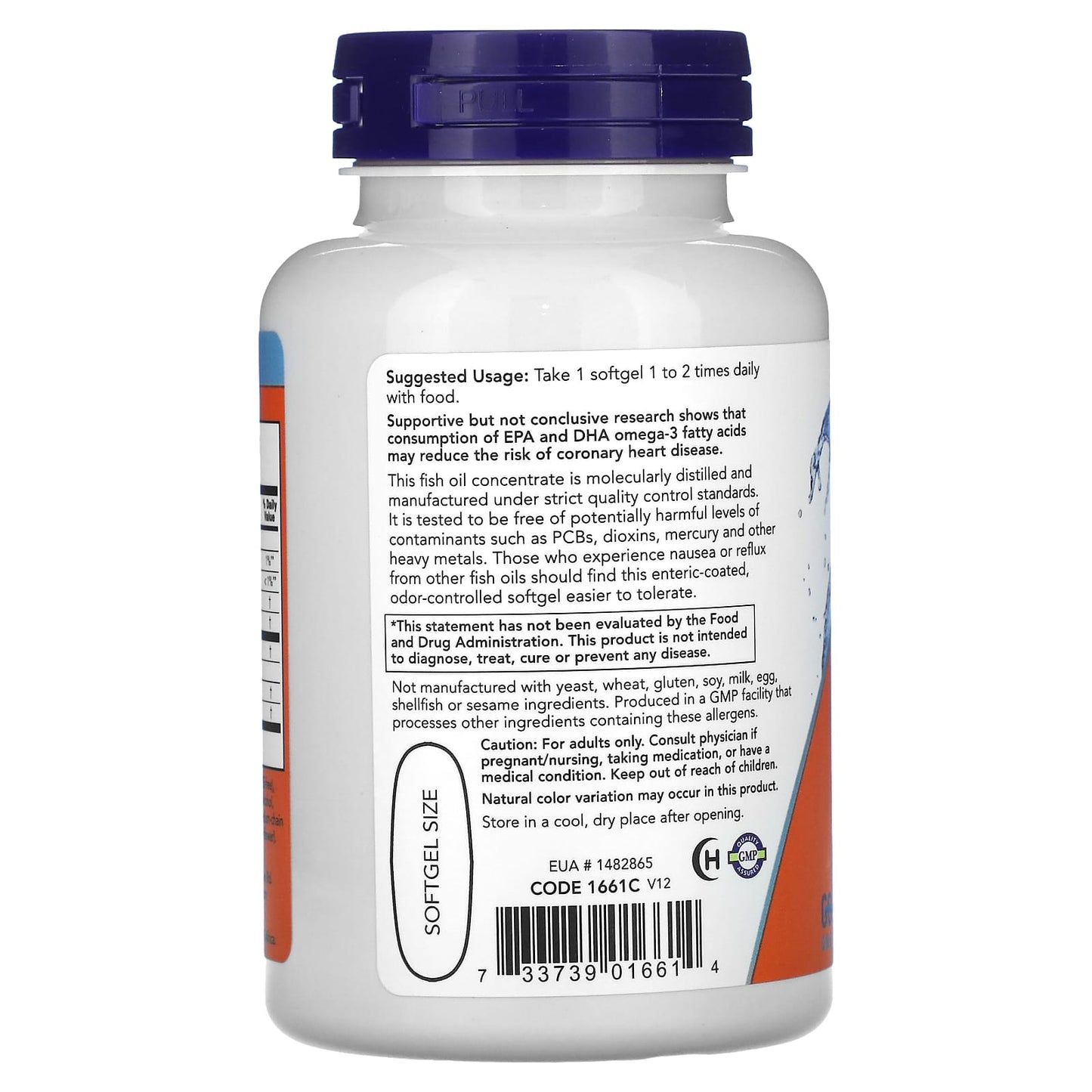 NOW Foods, Ultra Omega-3 Fish Oil, 90 Softgels