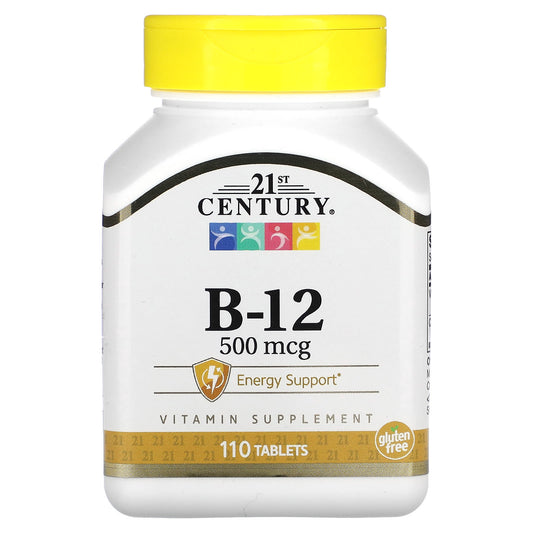 21st Century-B-12-500 mcg-110 Tablets