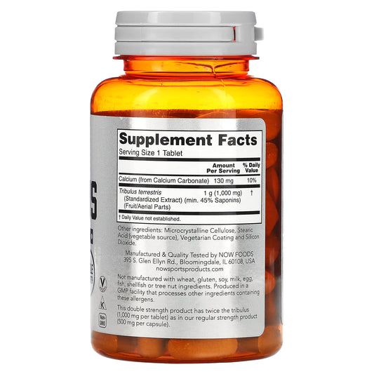 NOW Foods, Sports, Tribulus, 1,000 mg, 90 Tablets