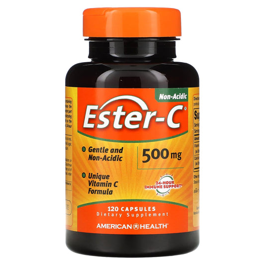 American Health-Ester-C-500 mg-120 Capsules