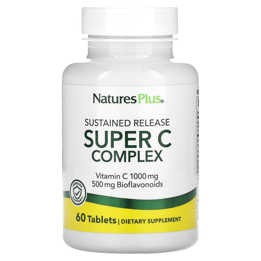 NaturesPlus-Sustained Release Super C Complex-60 Tablets