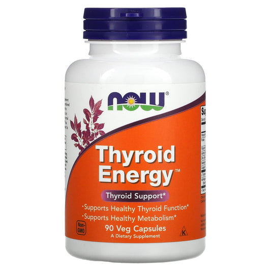 NOW Foods-Thyroid Energy-90 Veg Capsules